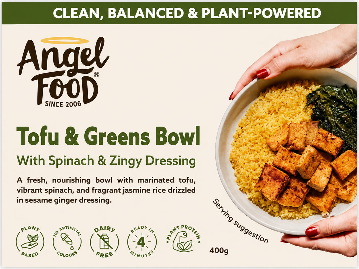 Angel Food Tofu & Greens